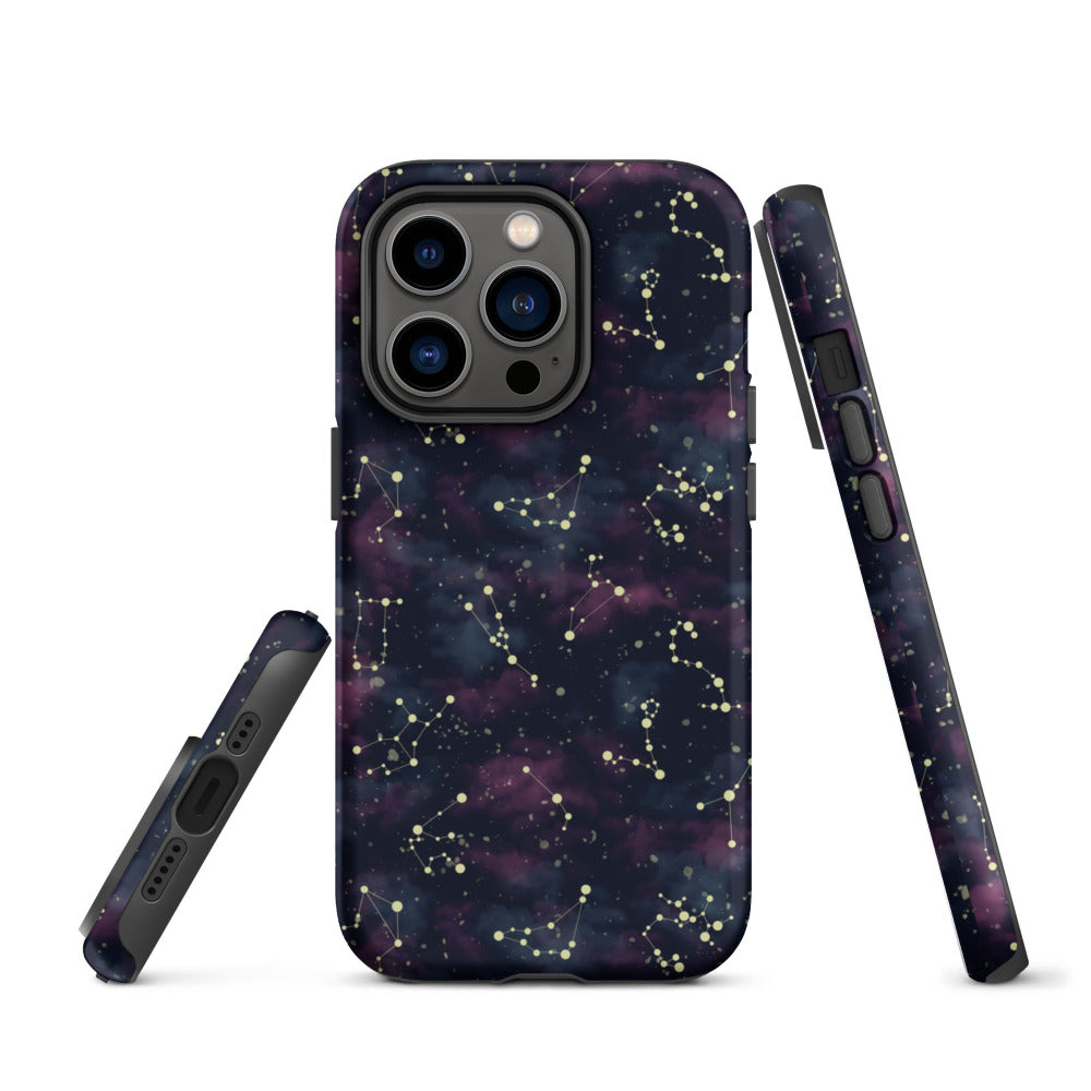 Star Constellations Tough Case for iPhone 14 Pro - Matte Finish - https://ascensionemporium.net